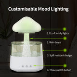 Rain Humidifier Mushroom Humidifier Rain Cloud Humidifier Water Drop Humidifier