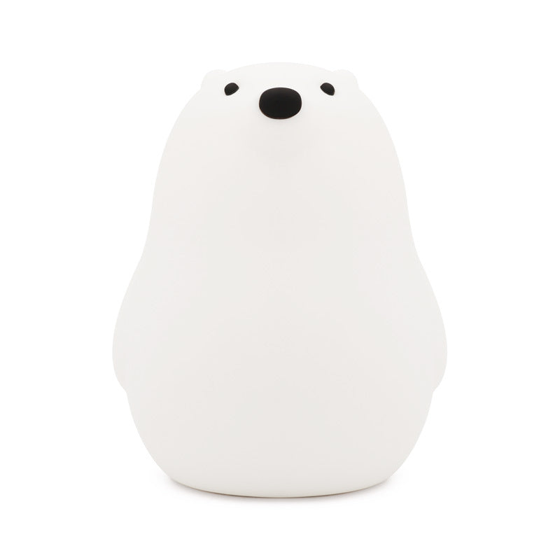 Little White Bear Pat Light Silicone Soft Light Sleep Light Night Light